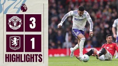Manchester United 3-1 Aston Villa