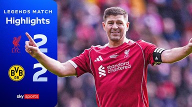 Liverpool 2-2 Borussia Dortmund Legend Match